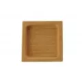 Assiette bambou naturel 6x6cm